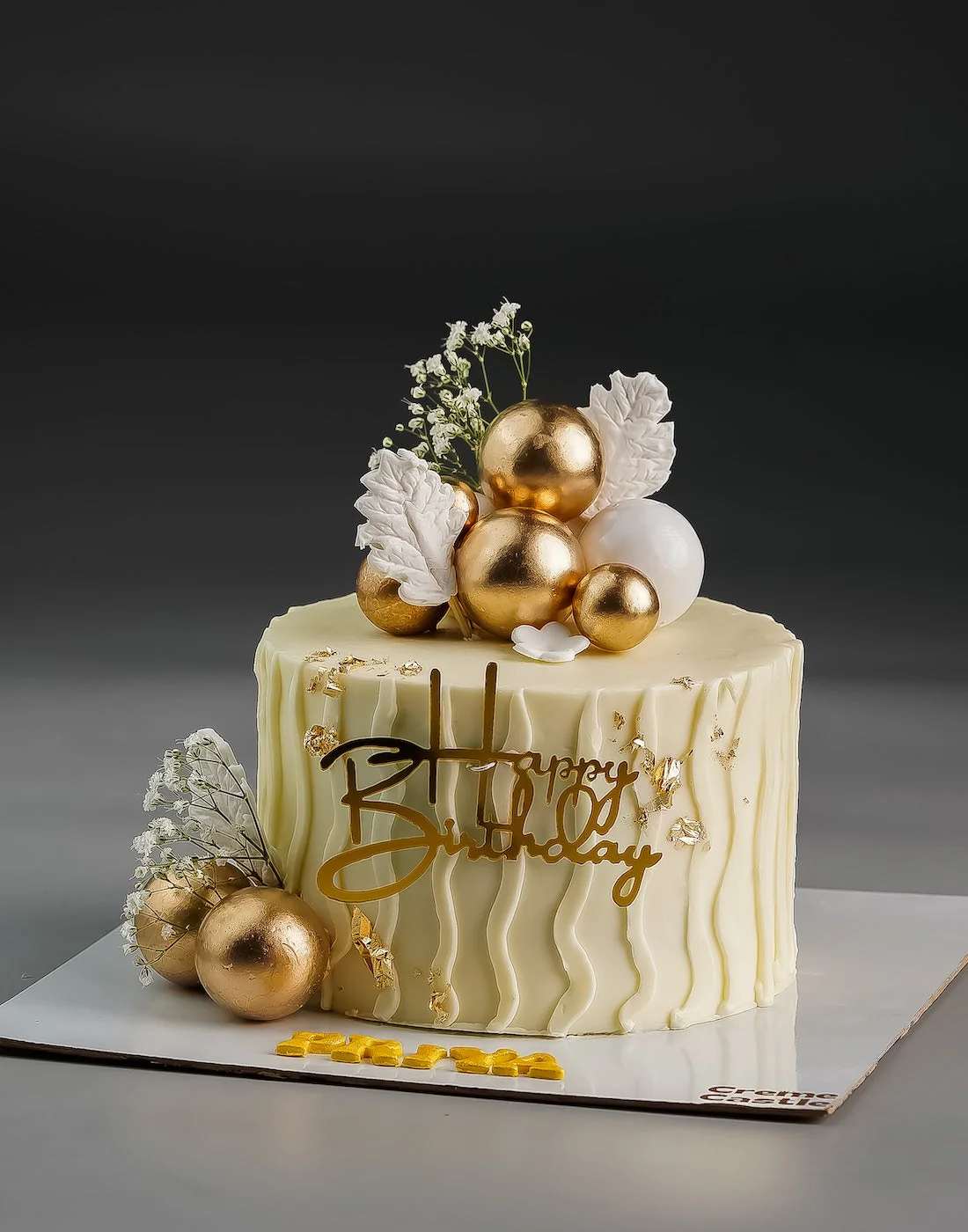 Classic Belgian Chocolate Truffle Celebration Cake