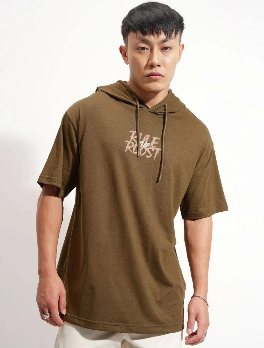 Maroon Elegance Solid Cotton Polo